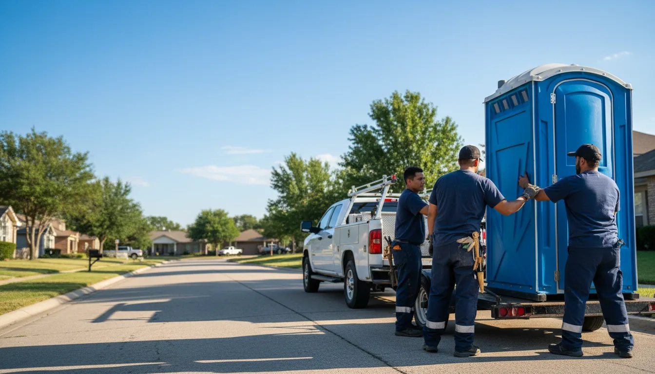 Portable Toilet Rental in Dike, TX near me